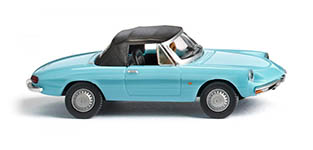 102-020604 - H0 - Alfa Spider - hellblau